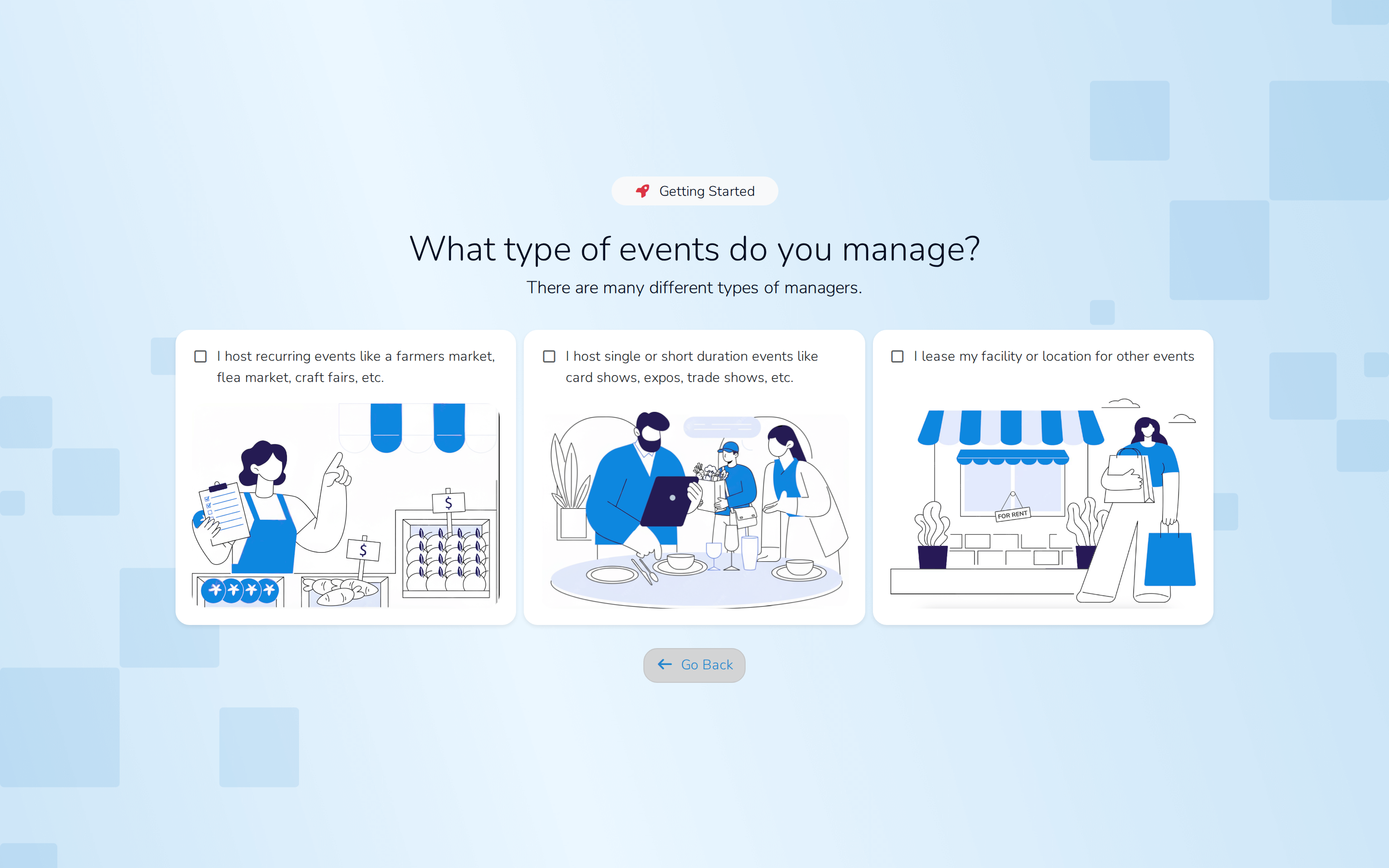 The follow-up question for someone managing a market, event, facility or resource
